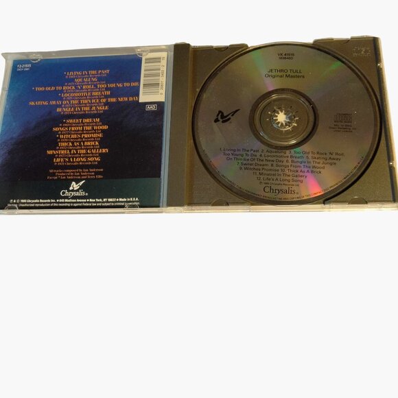 Jethro Tull Original Masters CD Album 1975 - Picture 5 of 5